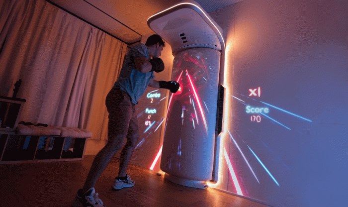 Revolutionary Box Training Device with AI Technology