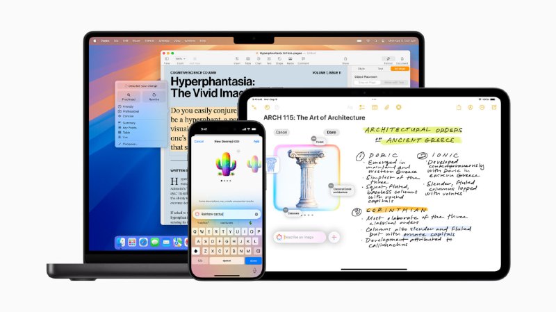 Новые возможности ИИ от Apple