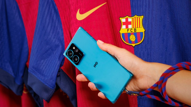 Новый смартфон HMD Skyline Blue Topaz для фанатов ФК «Барселона»