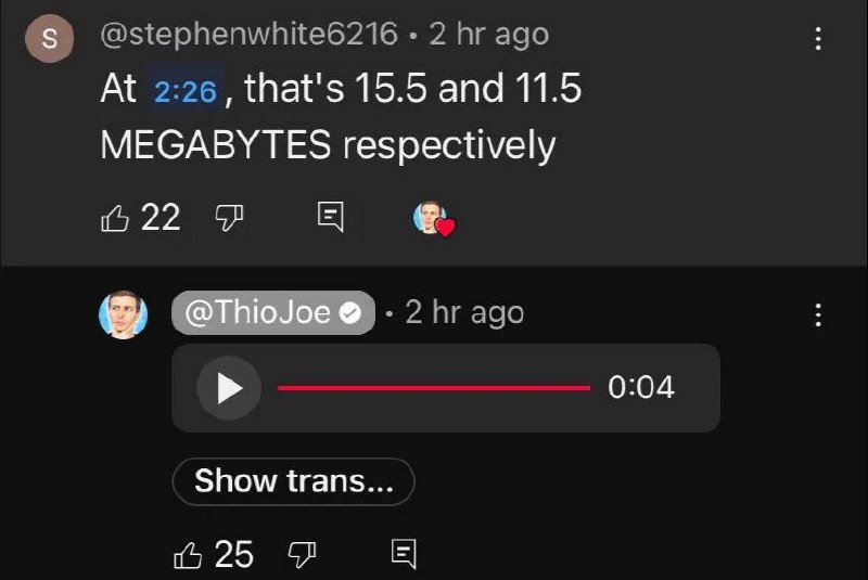 YouTube запускает голосовые комментарии