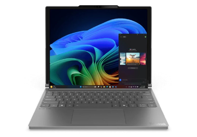 Lenovo представляет уникальный ноутбук с выдвижным экраном