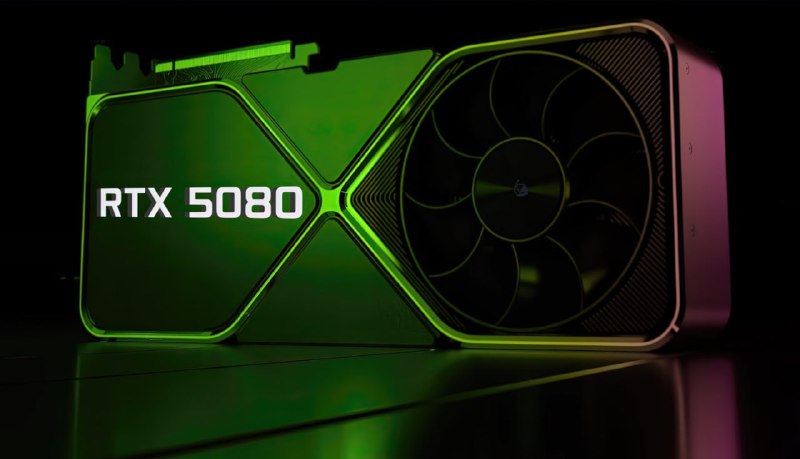 Поступление GeForce RTX 5080: новые подробности