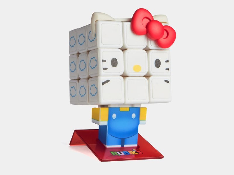 Слияние Hello Kitty и Кубика Рубика: новая головоломка
