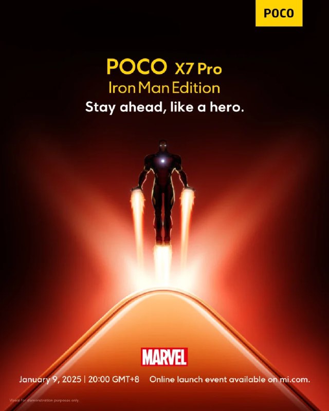 Новый смартфон в стиле Железного Человека от POCO