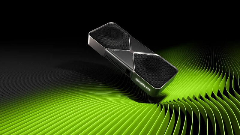 Представление нового поколения видеокарт NVIDIA RTX 50 на CES