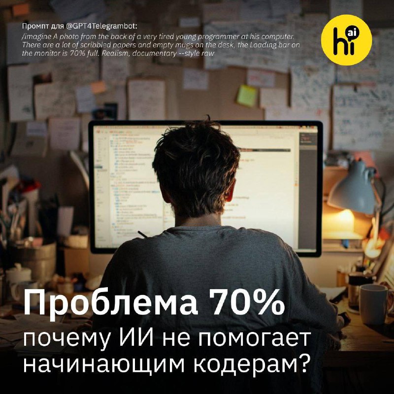 Роль ИИ в разработке: преимущества для опытных программистов и трудности для новичков