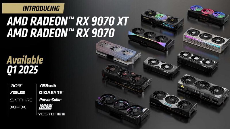 AMD Анонсировала Новые Видеокарты Radeon RX 9070: Подробности и Ожидания