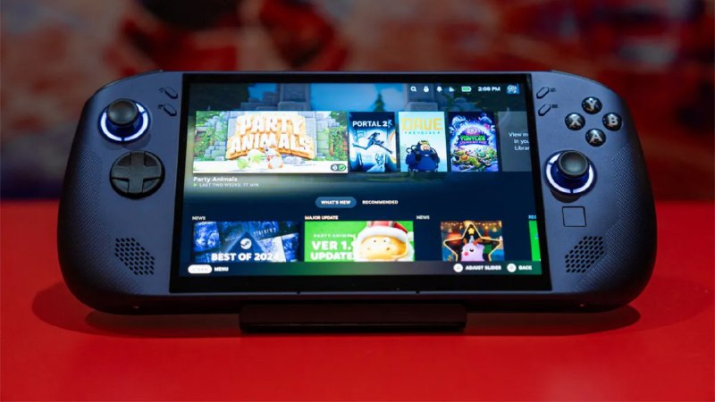 Новинка от Lenovo: Legion Go S с SteamOS