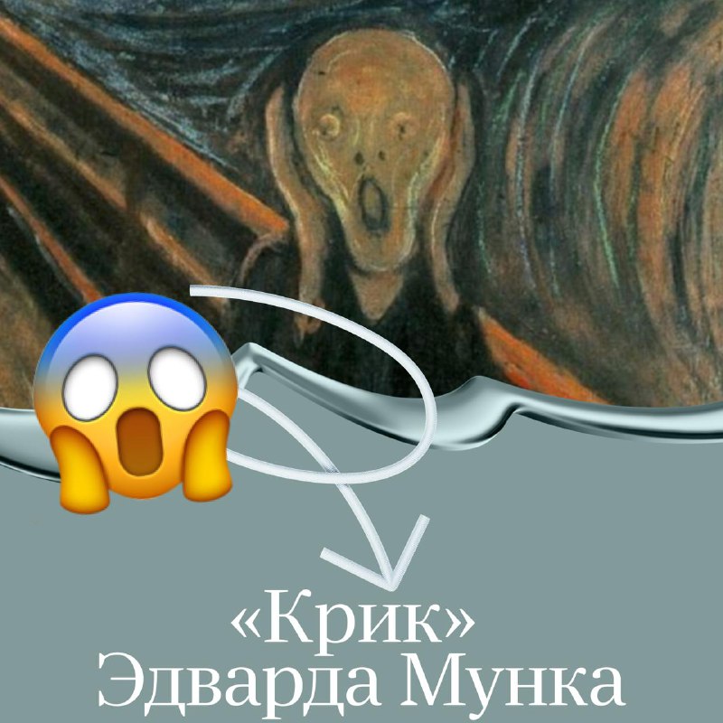 История эмодзи: Крик Мунка