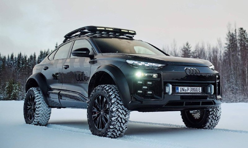 Audi представляет новый внедорожник Q6 e-tron для бездорожья