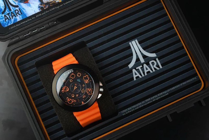 Космические часы Atari: дань уважения аркаде Asteroids
