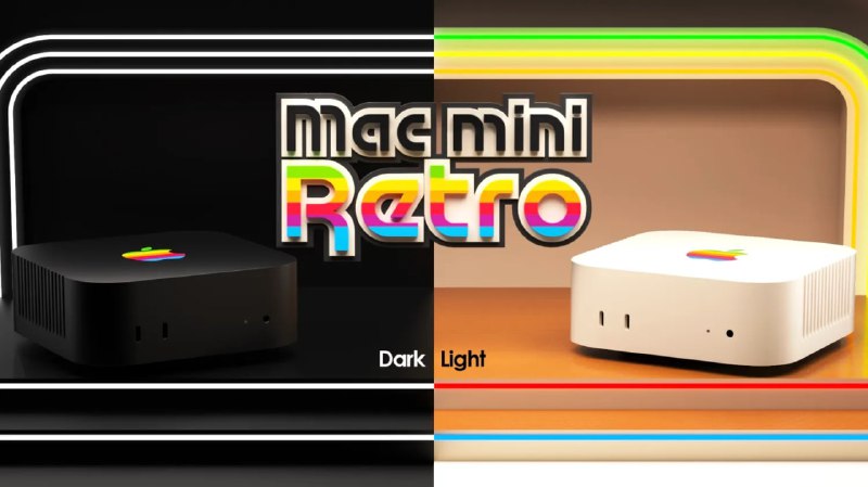 Ностальгия по 90-м: новый Mac mini M4 в ретро-стиле