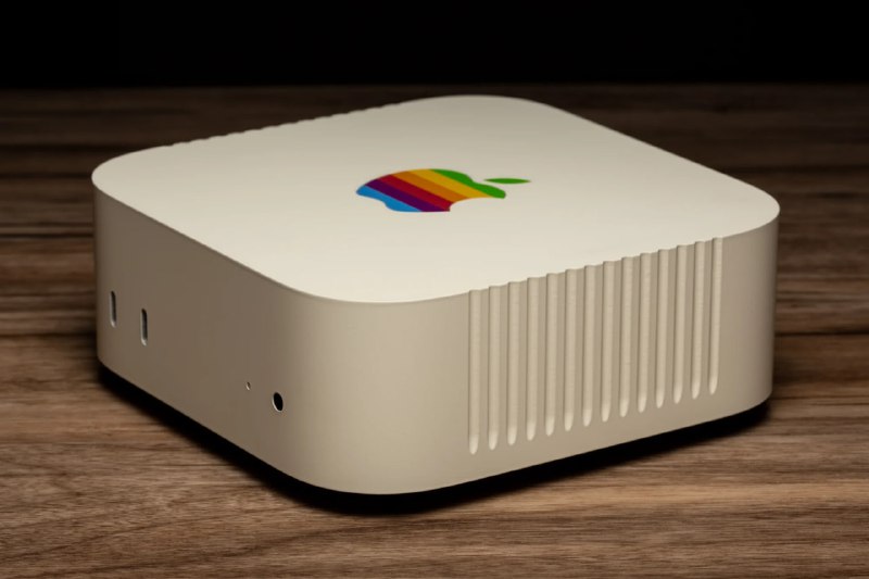 Ностальгия по 90-м: новый Mac mini M4 в ретро-стиле