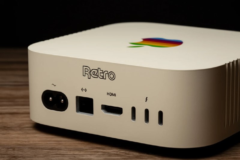 Ностальгия по 90-м: новый Mac mini M4 в ретро-стиле