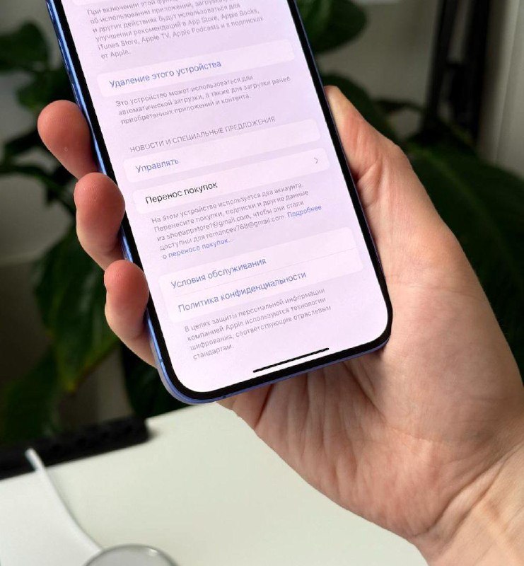 Как перенести покупки между аккаунтами Apple ID