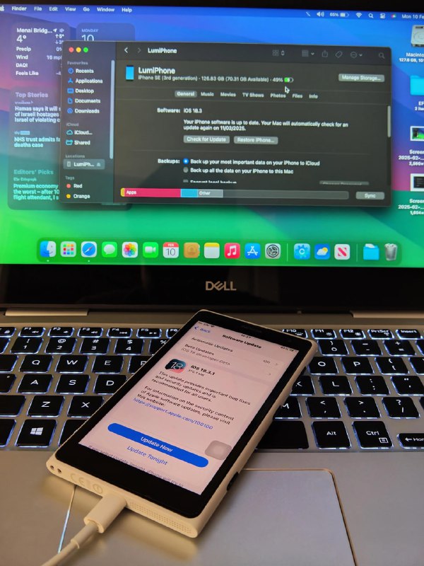 Необычный проект: iPhone SE в корпусе Lumia 1020
