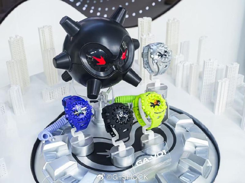 Casio представляет новую серию часов G-Shock GA-V01