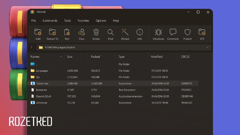 WinRAR представил долгожданную тёмную тему в новой версии