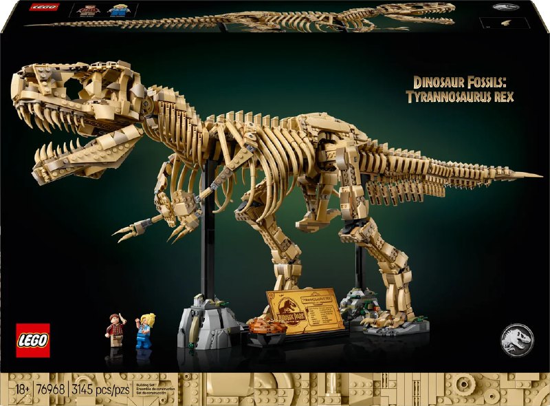 Новый набор LEGO: Скелет Тираннозавра