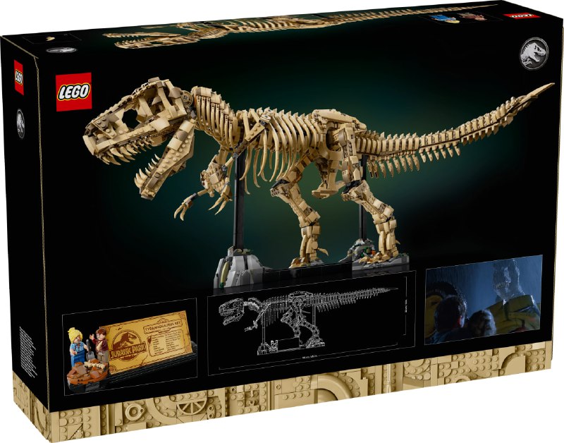 Новый набор LEGO: Скелет Тираннозавра
