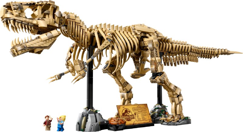 Новый набор LEGO: Скелет Тираннозавра