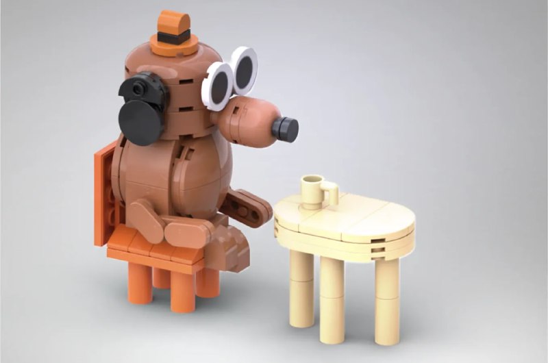 LEGO-версия мема 'This Is Fine': новинка для любителей интернет-культуры
