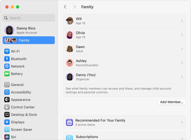 Apple обновляет функции родительского контроля для аккаунтов детей