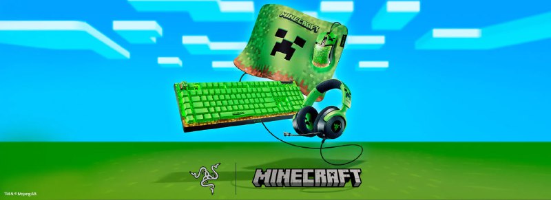 Razer презентует игровую коллекцию в стилистике Minecraft