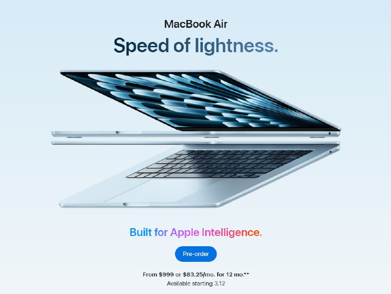 Новая модель MacBook Air с процессором M4: все, что нужно знать