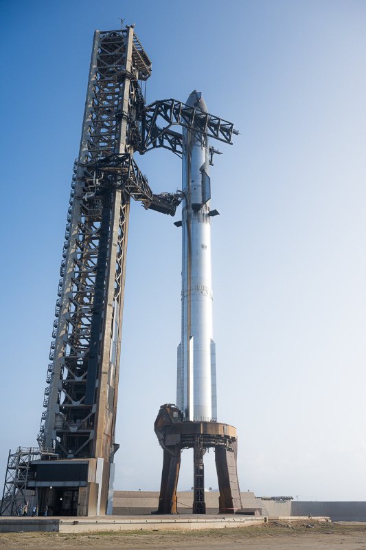 Скоро старт седьмого полета Starship: все подробности