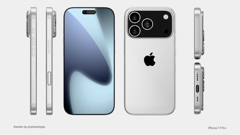 Новые характеристики iPhone 17 Pro Max