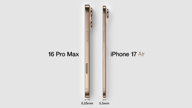 iPhone 17 Air: самый тонкий смартфон от Apple