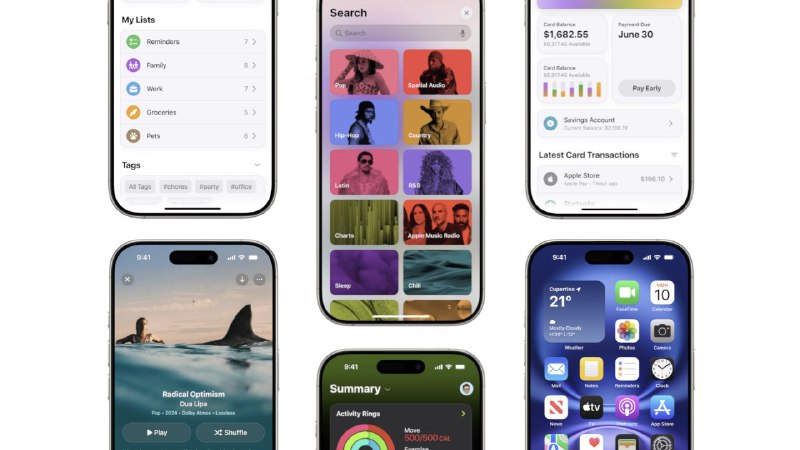 Ожидаемый редизайн iOS 19: изменения в интерфейсах Apple