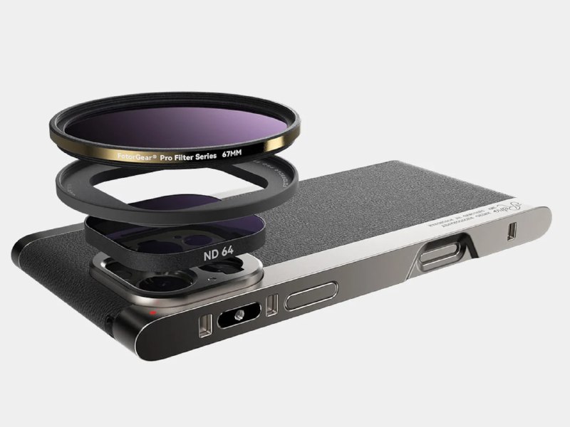 Преобразование iPhone 16 Pro в ретро-камеру: инновационный модуль от Fotorgear