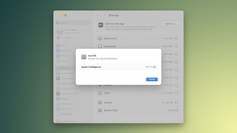 Обновления безопасности в macOS 15.4: восстановление доступа к информации о хранилище