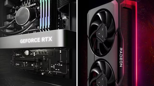 Nvidia увеличивает поставки RTX 50, но AMD опережает по объемам