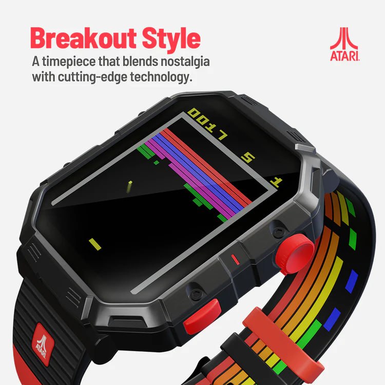 Atari запускает смарт-часы с классическими аркадными играми
