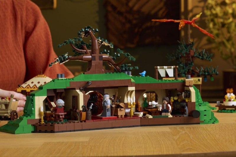 Новый набор LEGO по мотивам Властелина Колец: возвращение в Шир