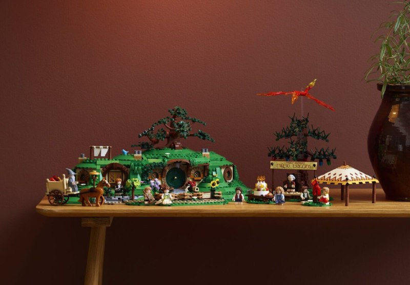 Новый набор LEGO по мотивам Властелина Колец: возвращение в Шир