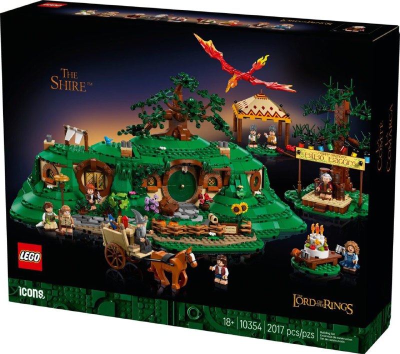 Новый набор LEGO по мотивам Властелина Колец: возвращение в Шир