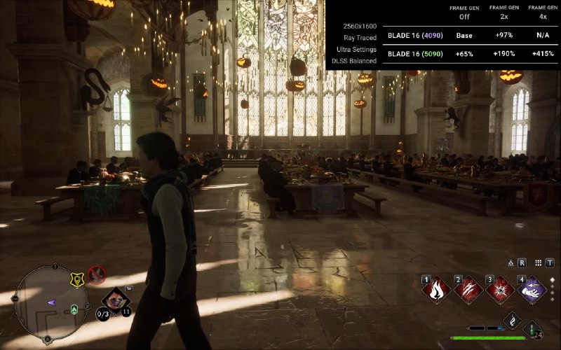Сравнение видеокарт Nvidia RTX 4090M и 5090M