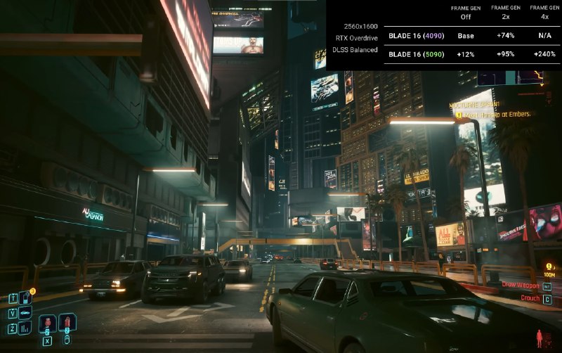 Сравнение видеокарт Nvidia RTX 4090M и 5090M