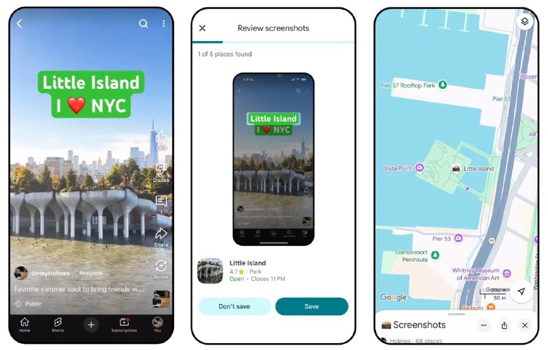 Новые возможности Google Карты: создание точек по скриншотам
