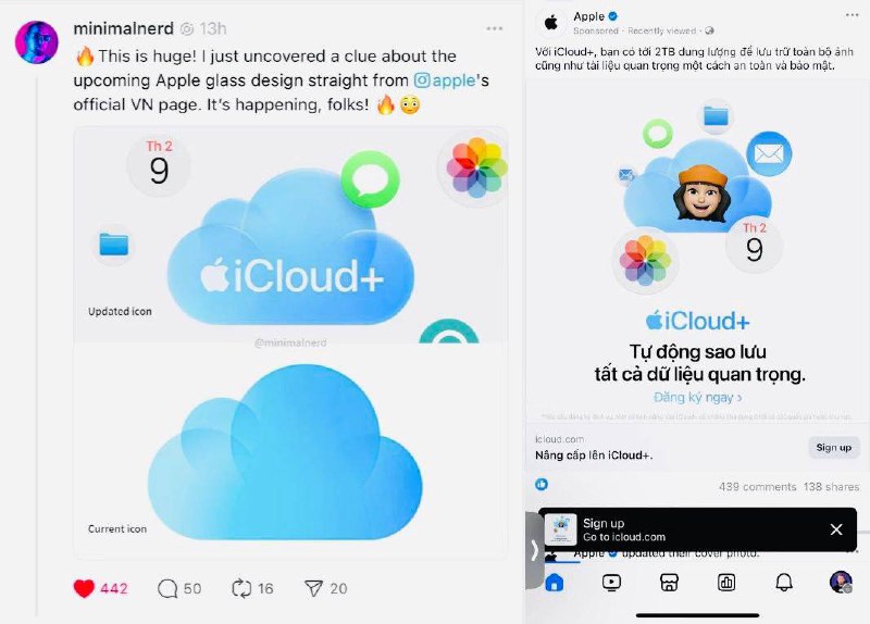 Apple случайно раскрыла редизайн для iOS 19