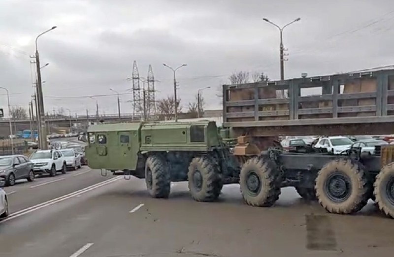 Появление нового шасси для ракетного комплекса в России