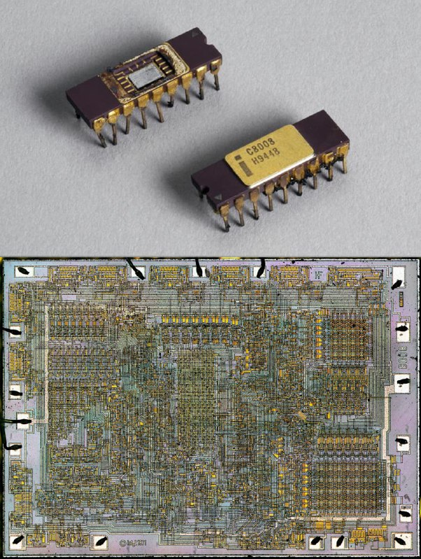 Введение в эру микропроцессоров: Intel 8008