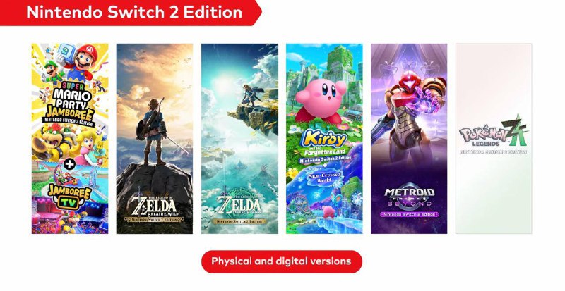 Обзор анонсов игрового события Nintendo Switch 2 Direct