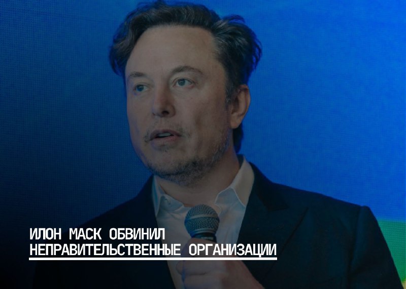 Обвинения Илона Маска в адрес НПО и политической системы