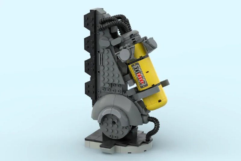 LEGO-модель двери из мультфильма "Корпорация монстров"