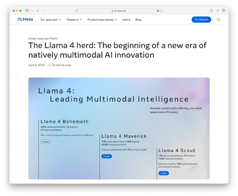 Новое Поколение Искусственного Интеллекта от Meta